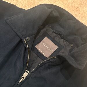 Primark midnight blue suede jacket